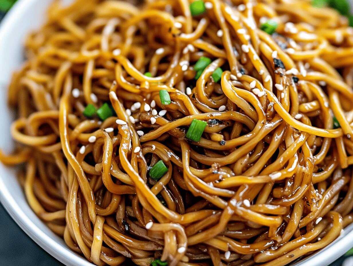 Hibachi Noodles Recipe - Quick and Flavorful Japanese Cuisine