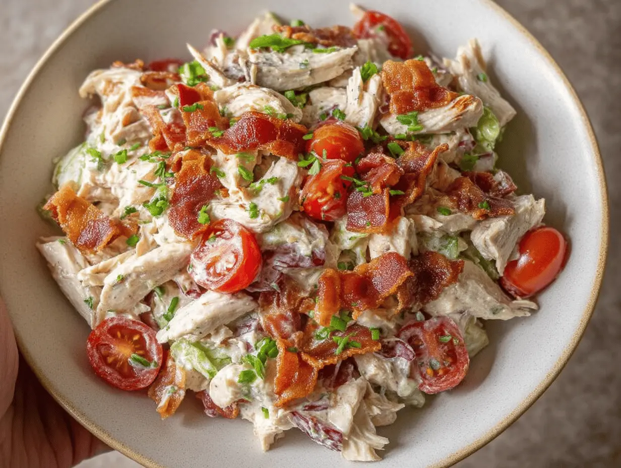 Irresistible BLT Chicken Salad: A Quick & Healthy Twist on a Classic