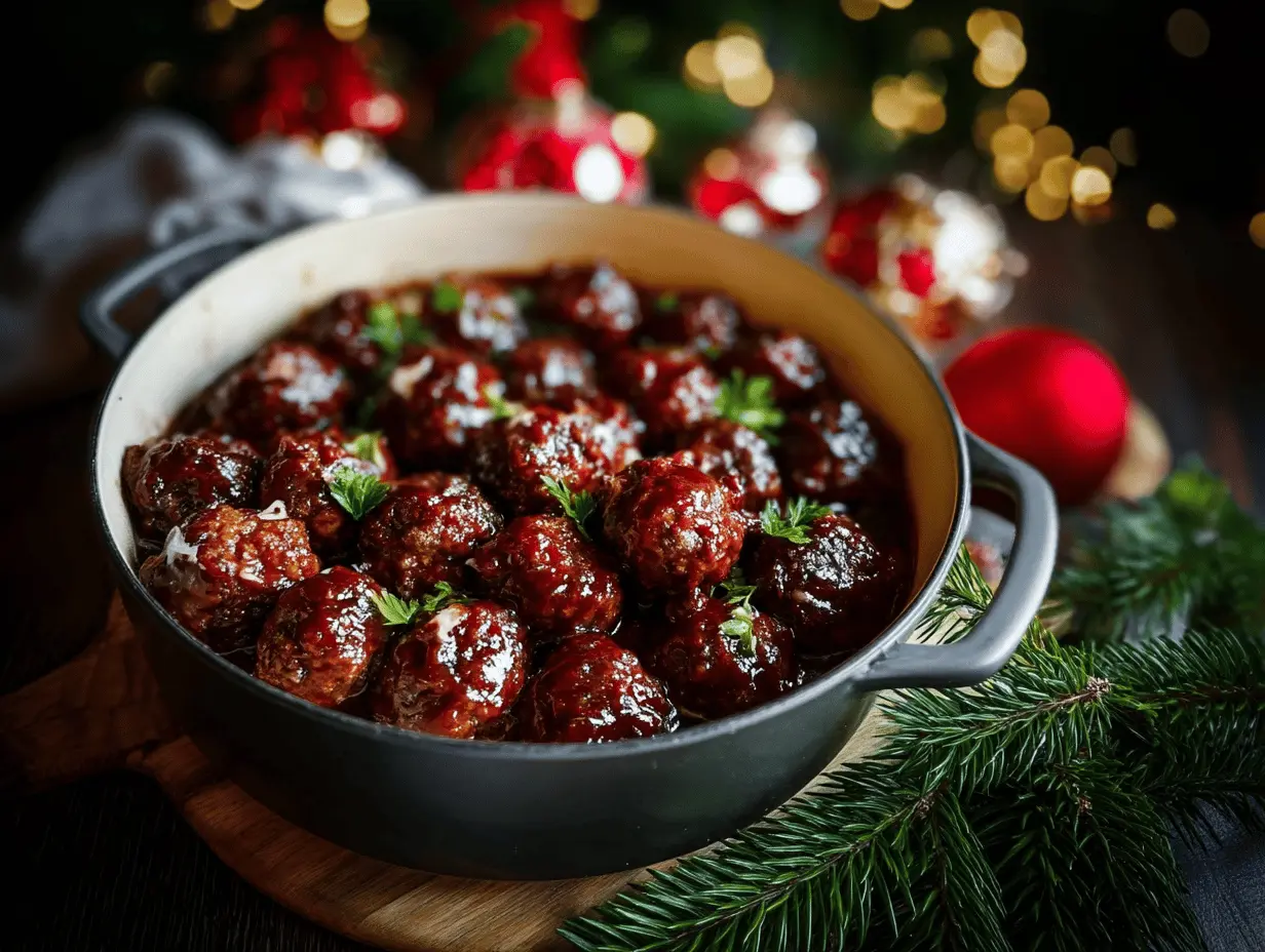 Irresistible Christmas Meatballs – Easy Holiday Appetizers
