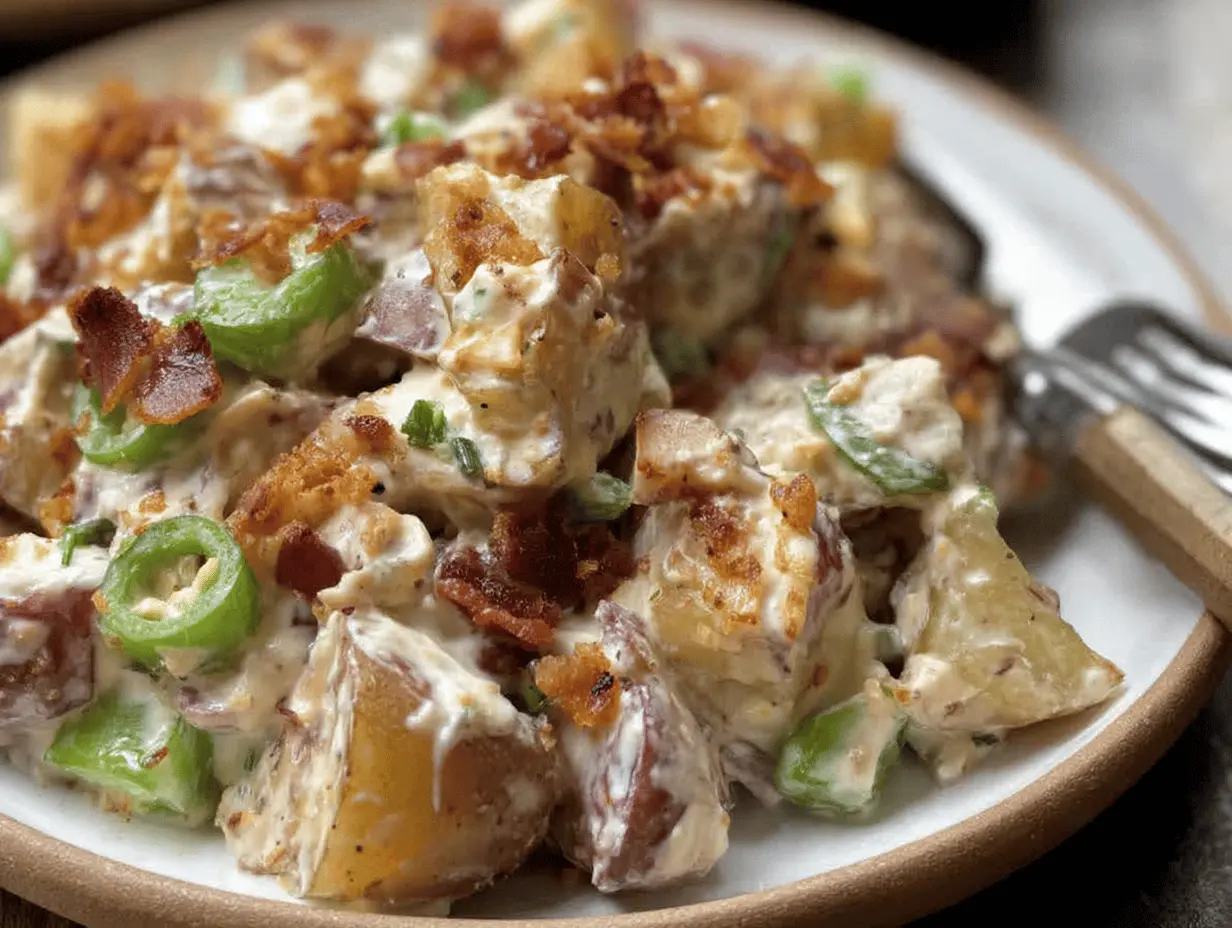 Jalapeño Popper Roasted Potato Salad: A Spicy Twist on a Classic Side
