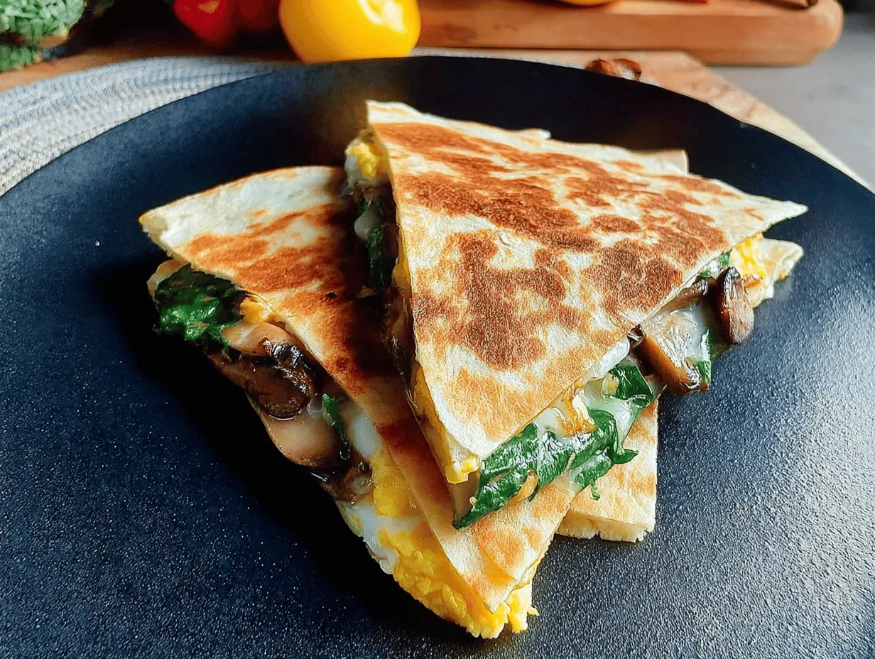Quick & Healthy Onion and Egg Mushroom Wrap: The Perfect Breakfast