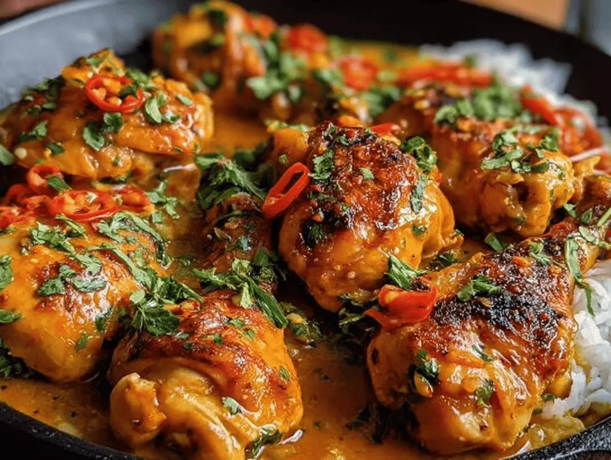 Spicy Brazilian Coconut Chicken: A 30-Minute Tropical Escape